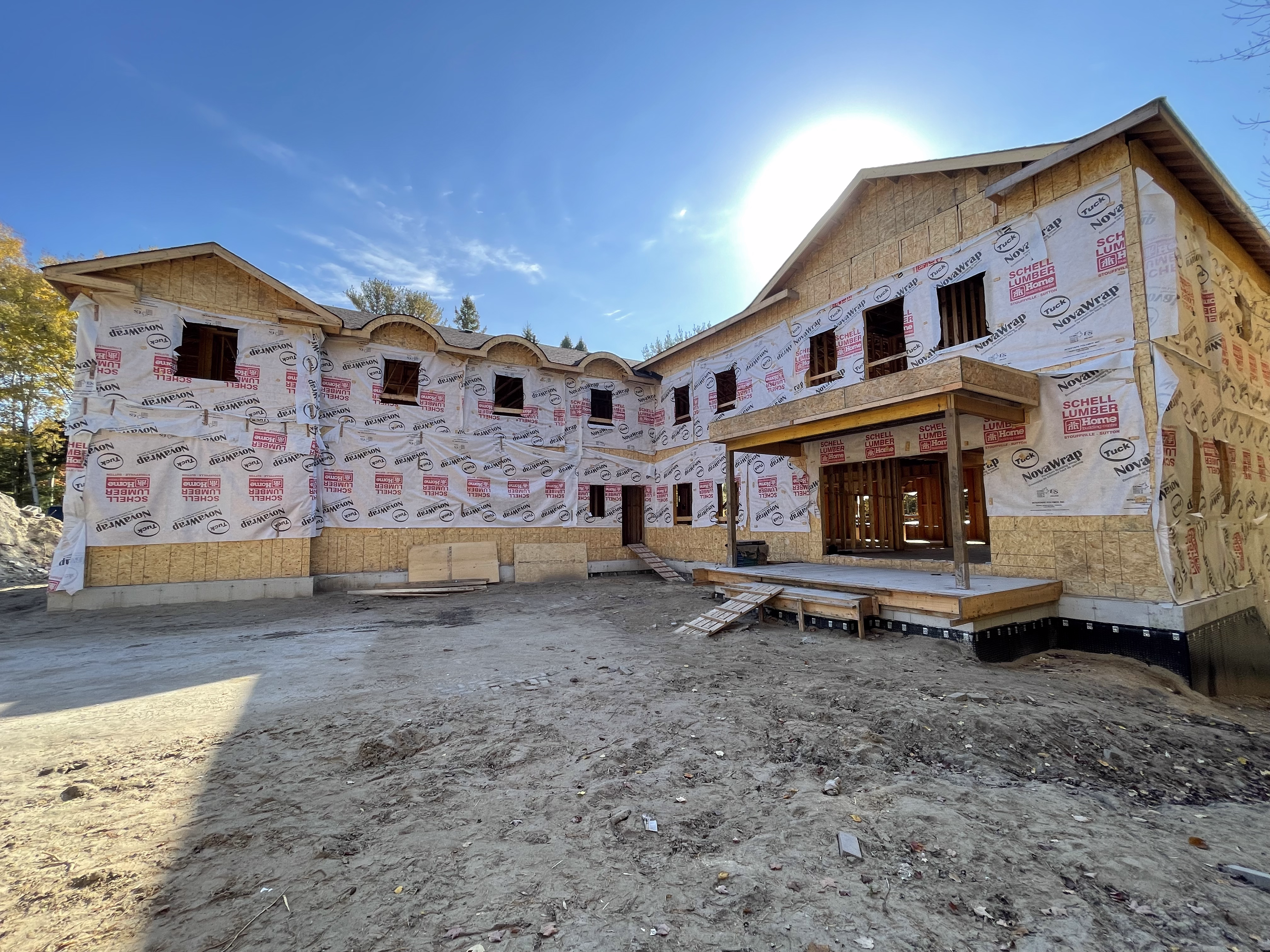 Exterior view of Holy Theotokos Convent in Stouffville by IBGAR Construction - 9447